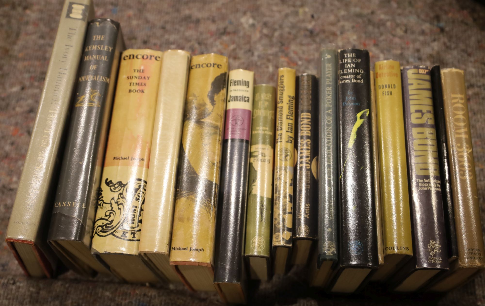Fleming, Ian - Some non Bond books by this author; books with contributions by him; with some biographical material; includes